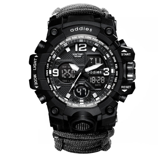 Multifunctional Sports Watch Outdoor Mountaineering Tactical Men's Waterproof