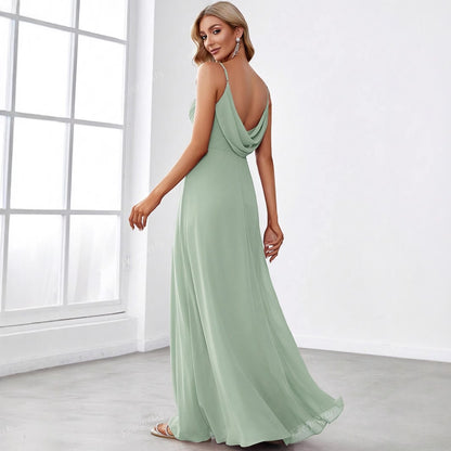 Dress Front Collar Pleated Texture Design